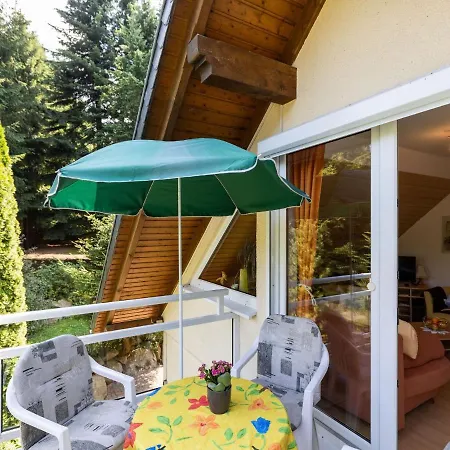 公寓 Mountain View In Kurort With Garden